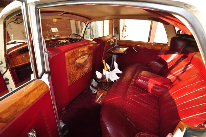 Rolls Royce weiss 1959