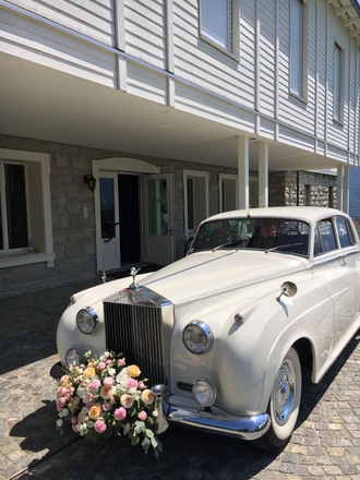 Rolls Royce weiss 1959