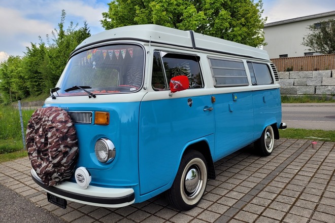 VW T2 Camper Hippiebus 1974