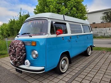Vermieten: VW T2 Camper Hippiebus 1974