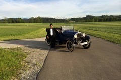 Vermieten: Ford A 1929 Cabrio für Hochzeit